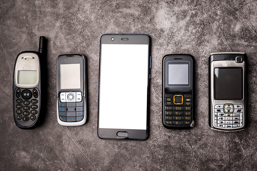  Evolución de los teléfonos móviles